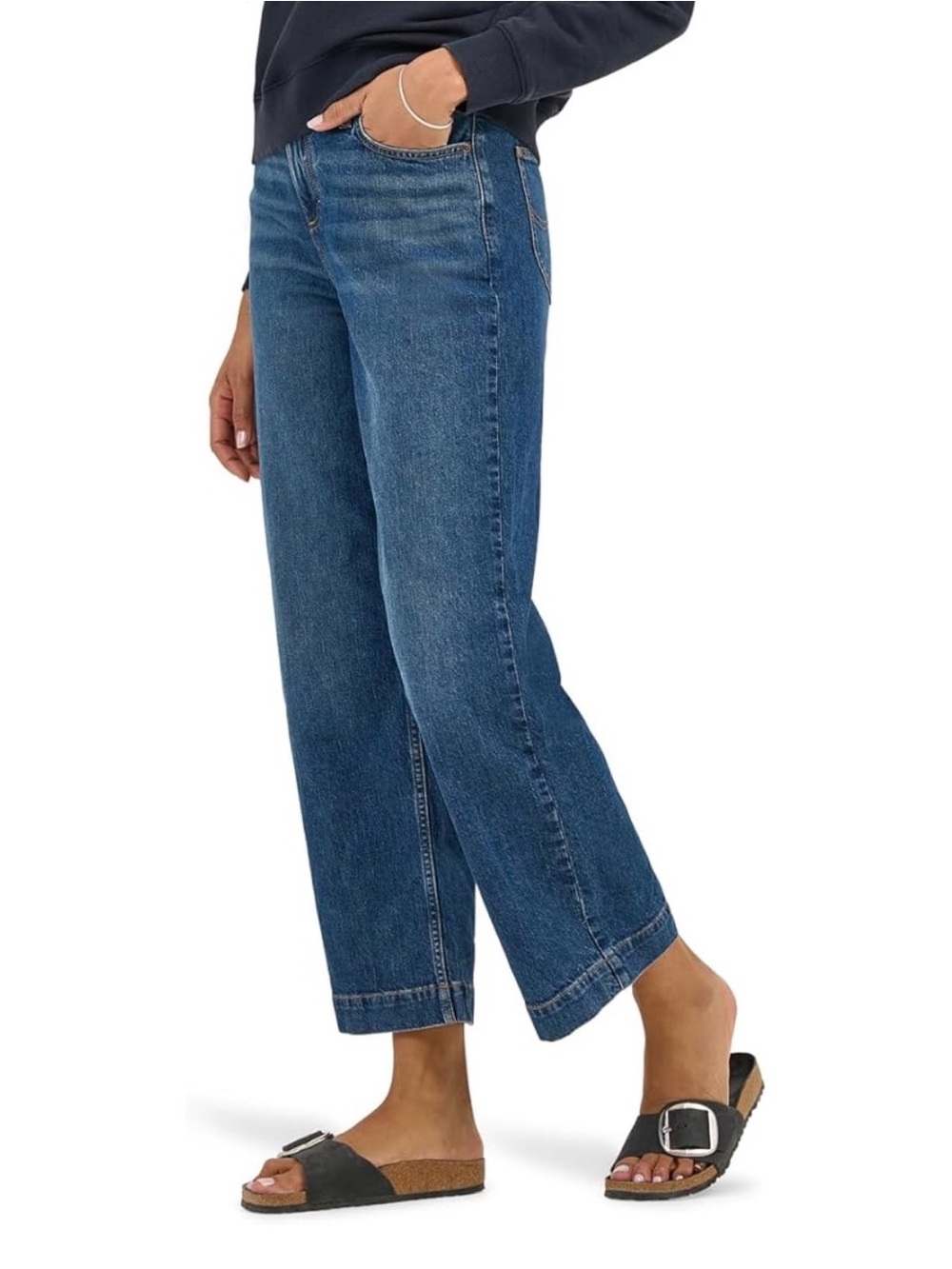 Lee Legendary Wide Leg Crop Jeans